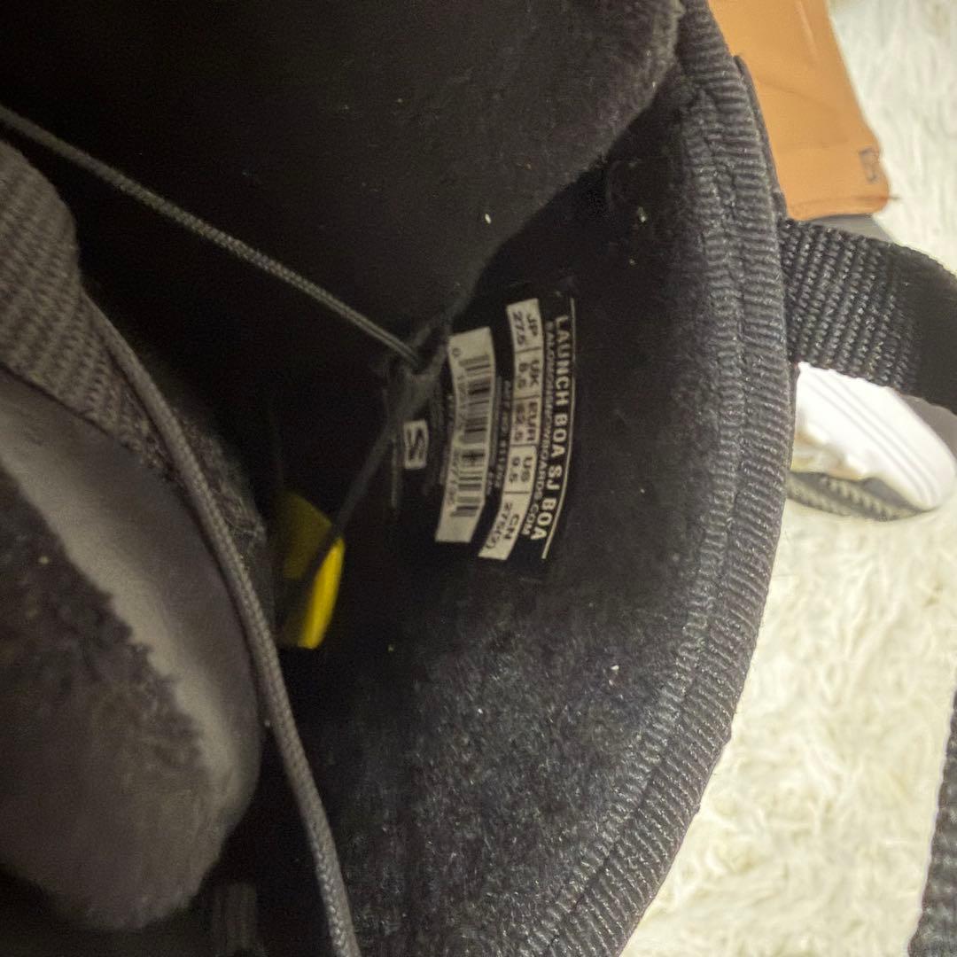 美品 27.5cm SALOMON LAUNCH BOA SJ スノボ