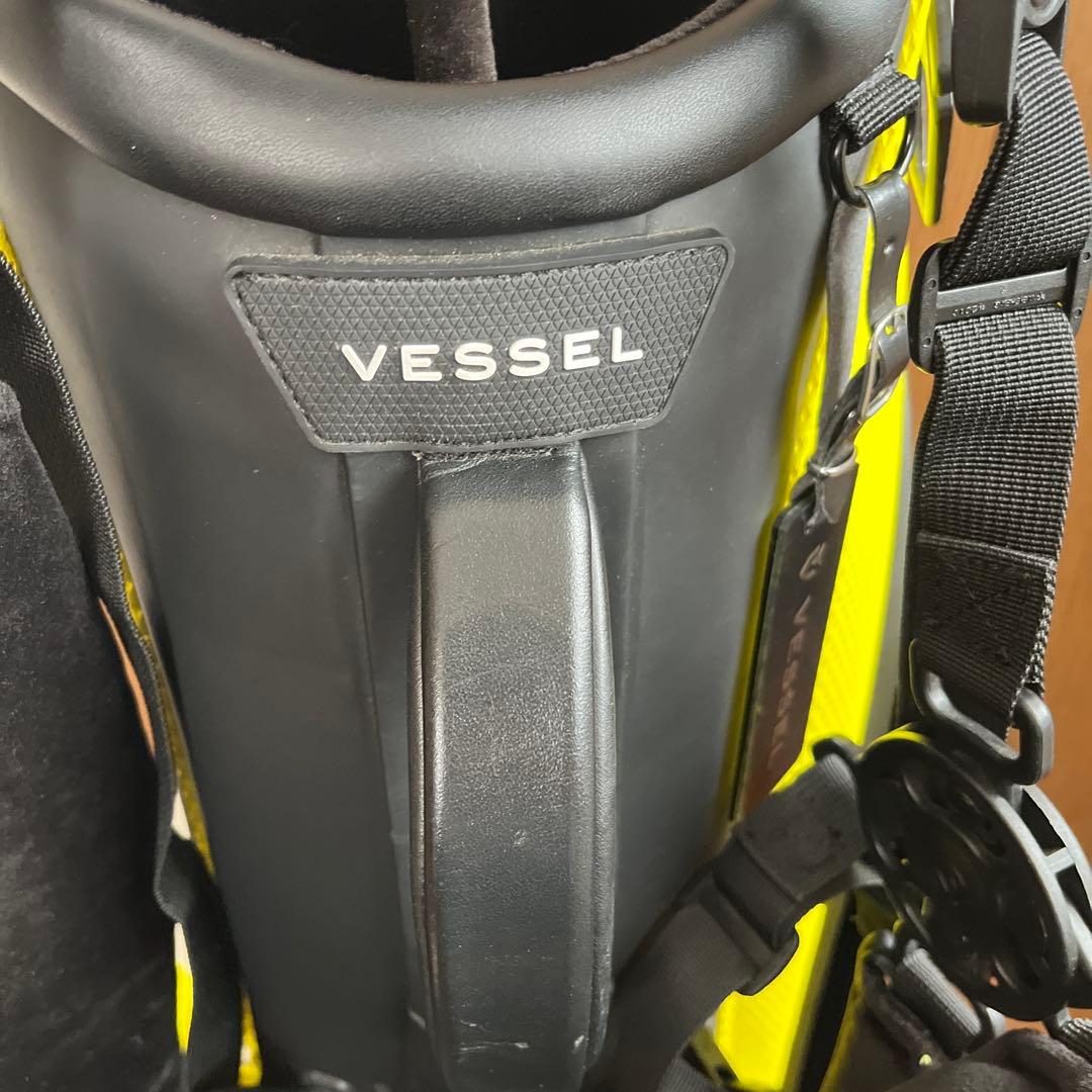 美品★ベゼルVESSEL プレーヤー3 スタンド⭐︎キャディバッグ★フード付