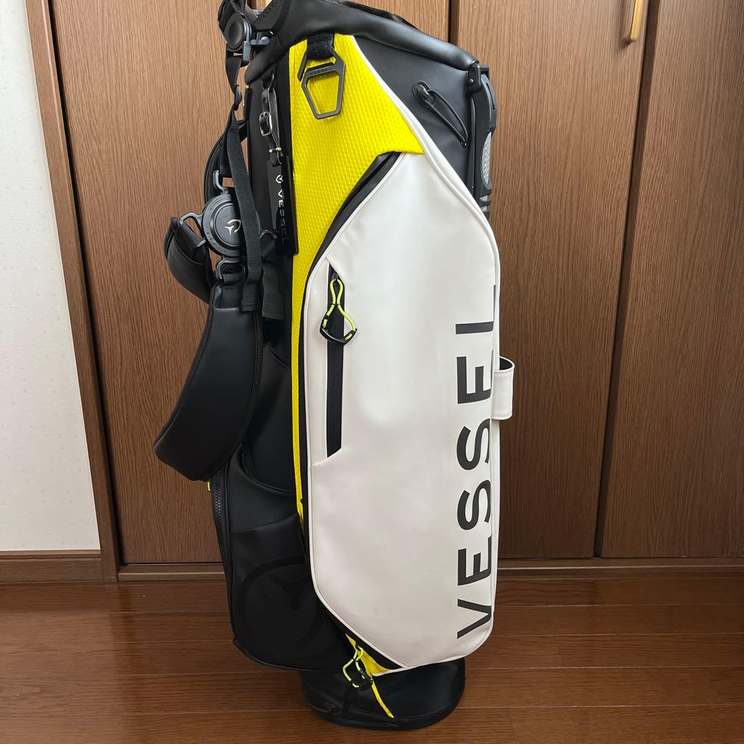 美品★ベゼルVESSEL プレーヤー3 スタンド⭐︎キャディバッグ★フード付