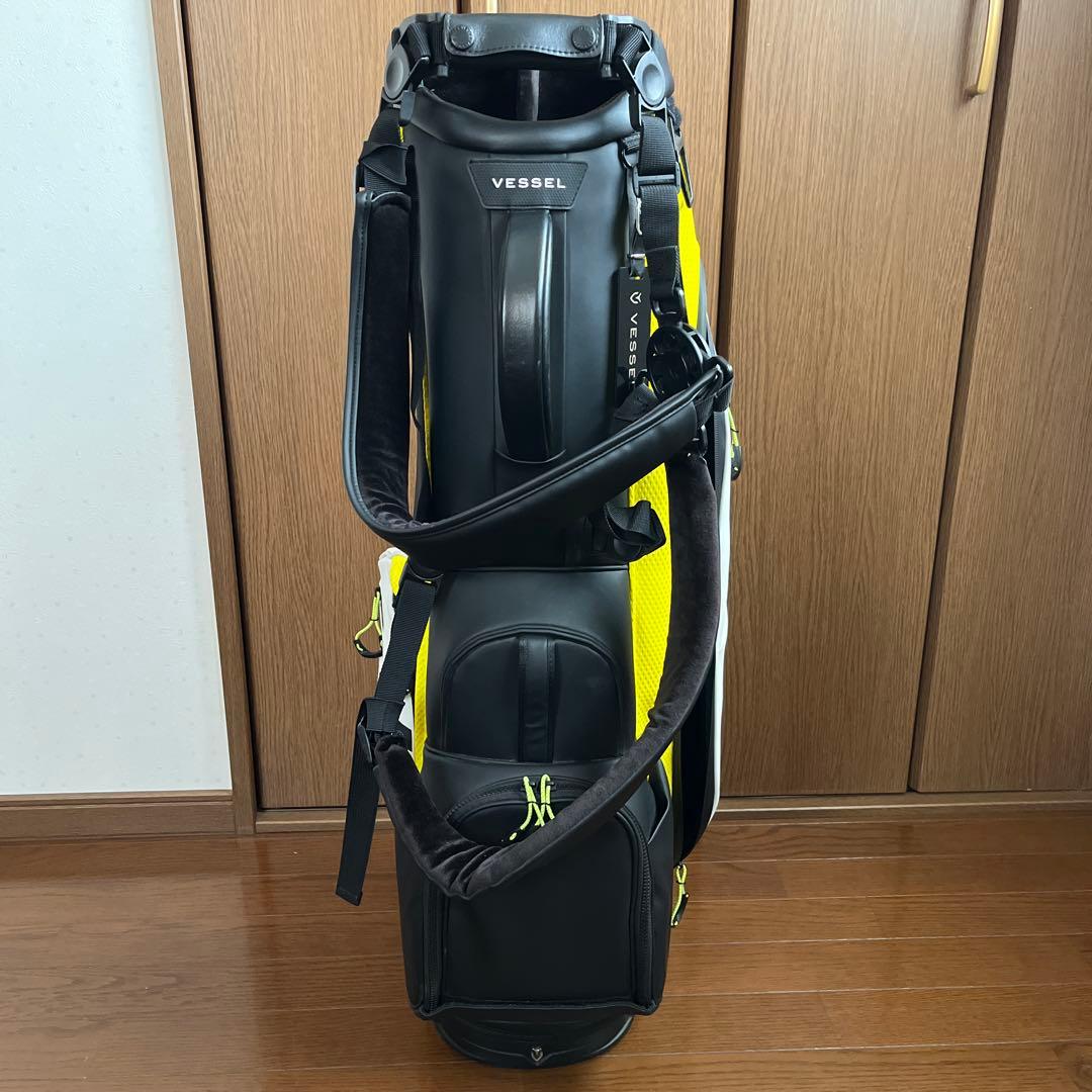 美品★ベゼルVESSEL プレーヤー3 スタンド⭐︎キャディバッグ★フード付