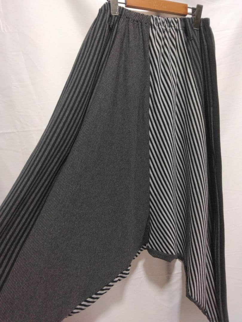 ばぶつんセンソユニコ　萌　MOYURU サルエルパンツ　ストライプパンツ