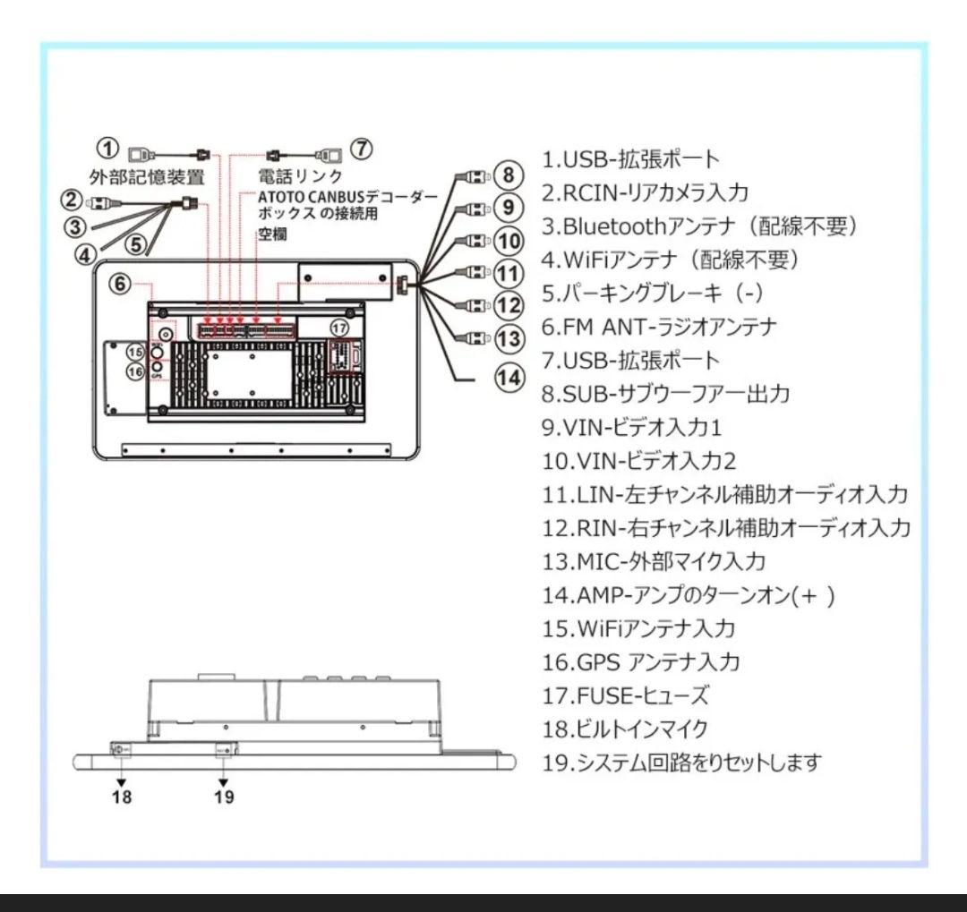 ATOTO S8G2113LT Bluetoothユニット