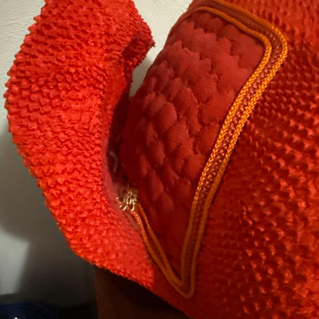 江戸縮緬　目出度い鯛