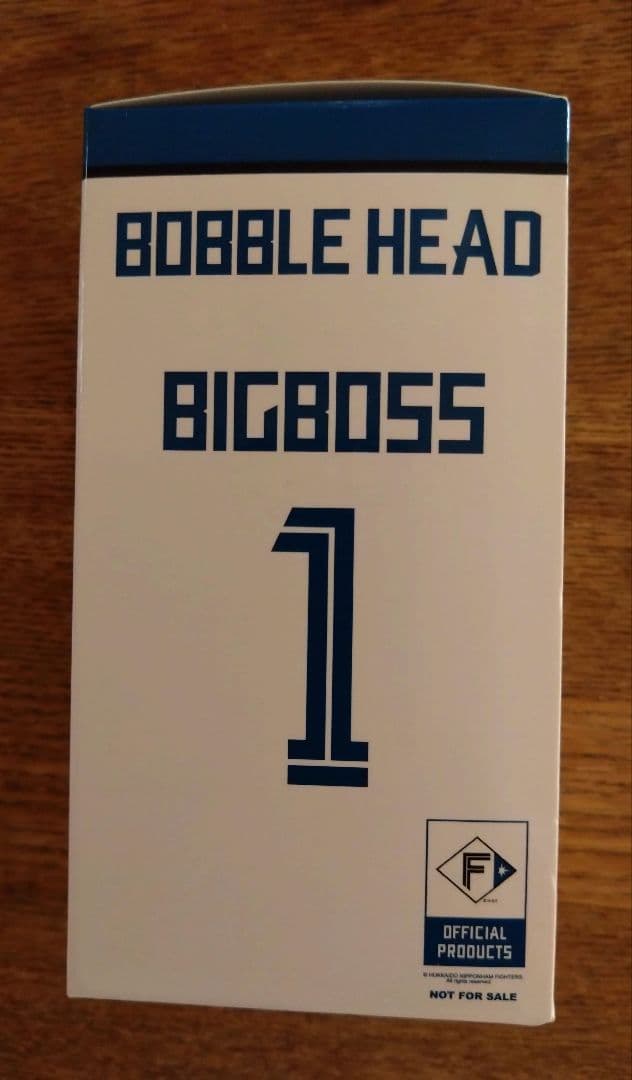 ☆BIG BOSS#1新庄監督ボブルヘッド エスコンフィールド新ユニフォーム