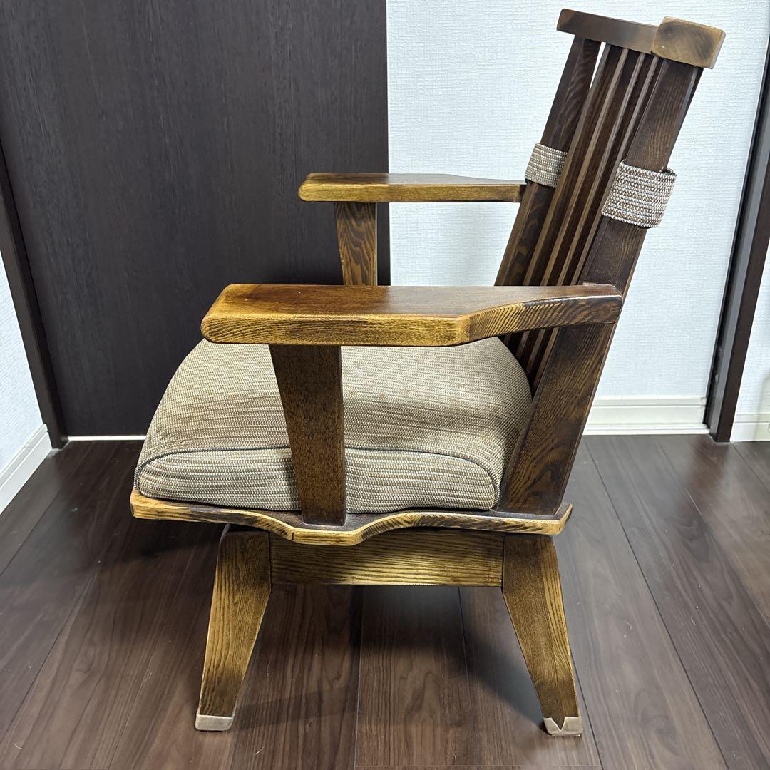 ②大塚家具 回転アームチェア C-495KA - ダイニングチェアオンライン