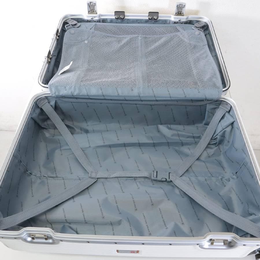 展示品 スイスミリタリー スーツケース プレミアムC ホワイト 64L