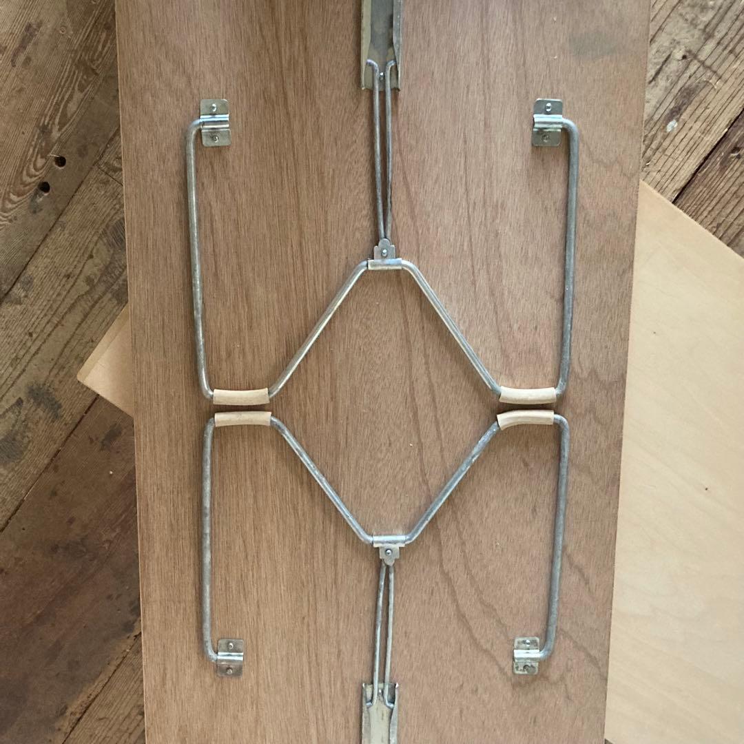 当時もの 未使用 ヴィンテージ レトロ 折り畳み 裁縫テーブル