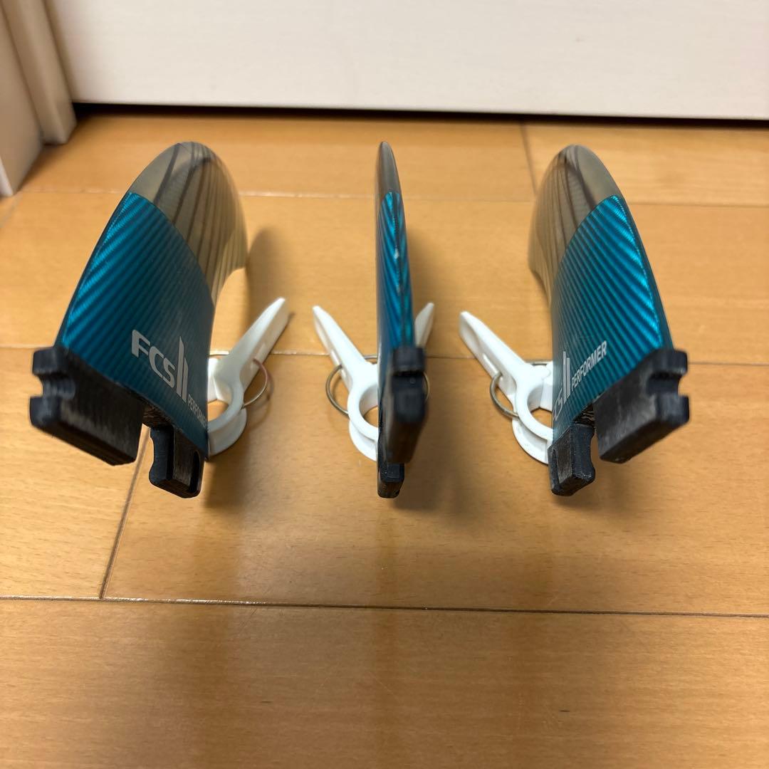 美品　FCS2 PERFORMER M サーフボード　トライフィン　3枚セット