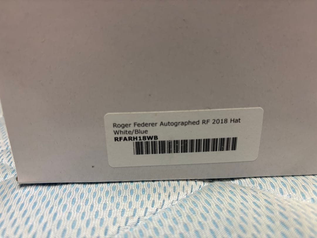 NIKE RF Autograph CAP GS18勝記念 フェデラー直筆サイン - メルカリ