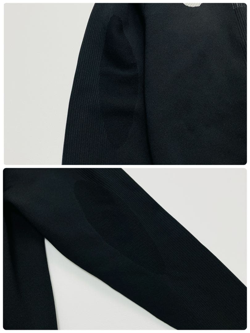 【超希少サイズ　美品】　近年　マンシングウェア　デサント製　ゴルフ　LL 黒