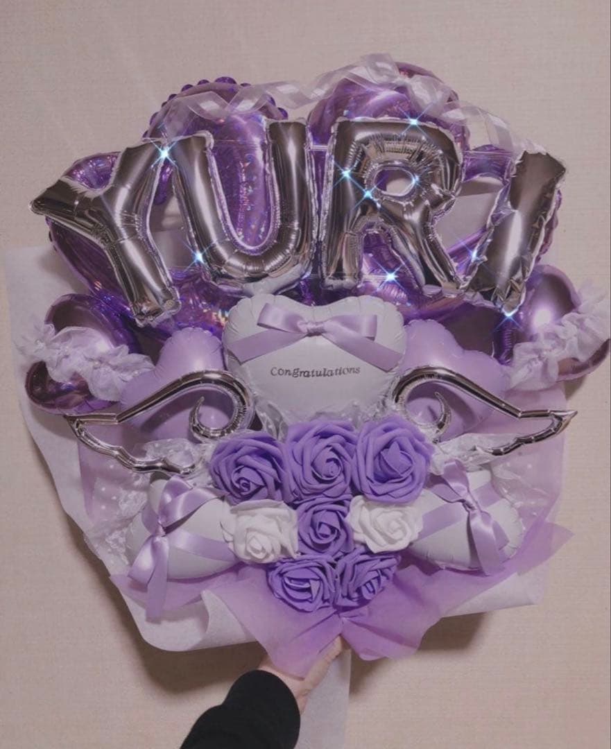 ひな　成人式ブーケ　バルーンブーケ