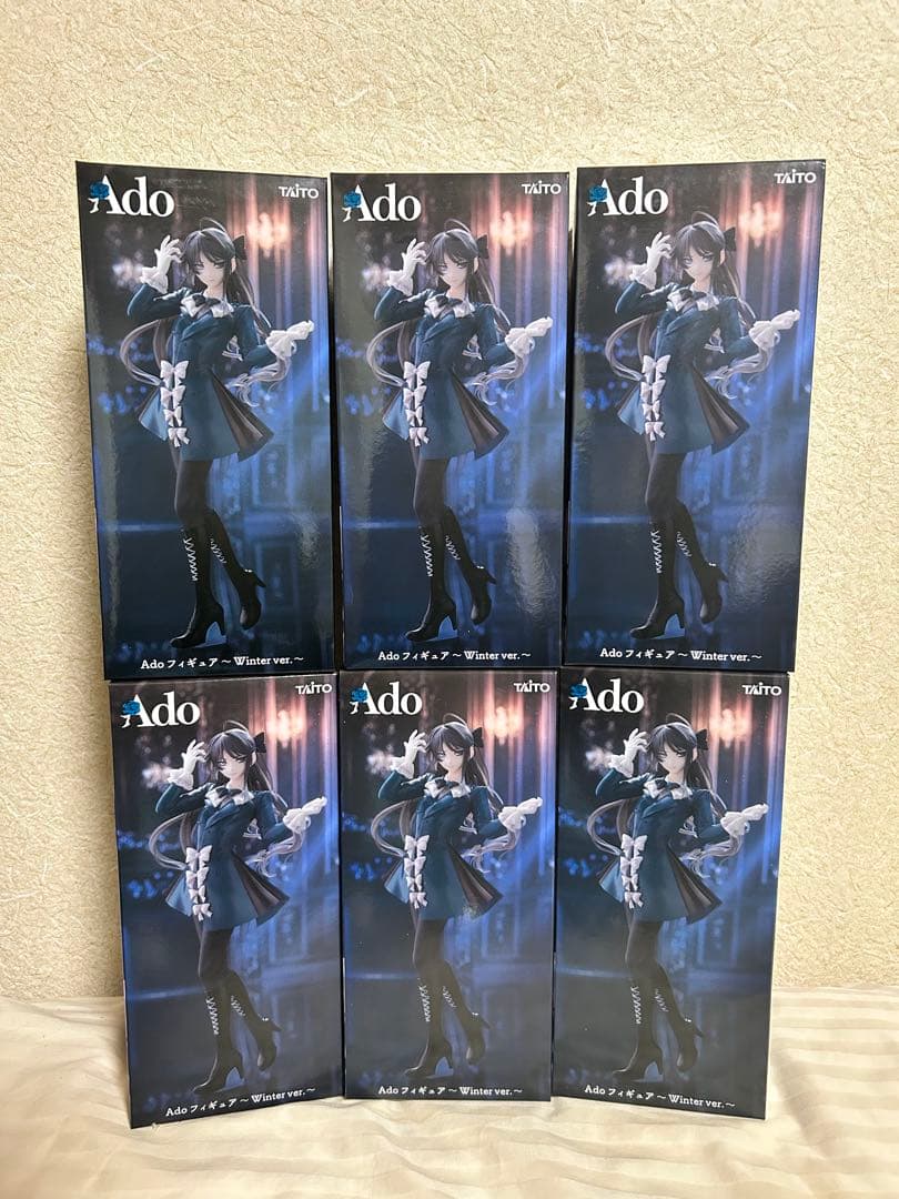 新品未開封】Ado フィギュア winter ver. ラウンドワン限定 6体 - メルカリ
