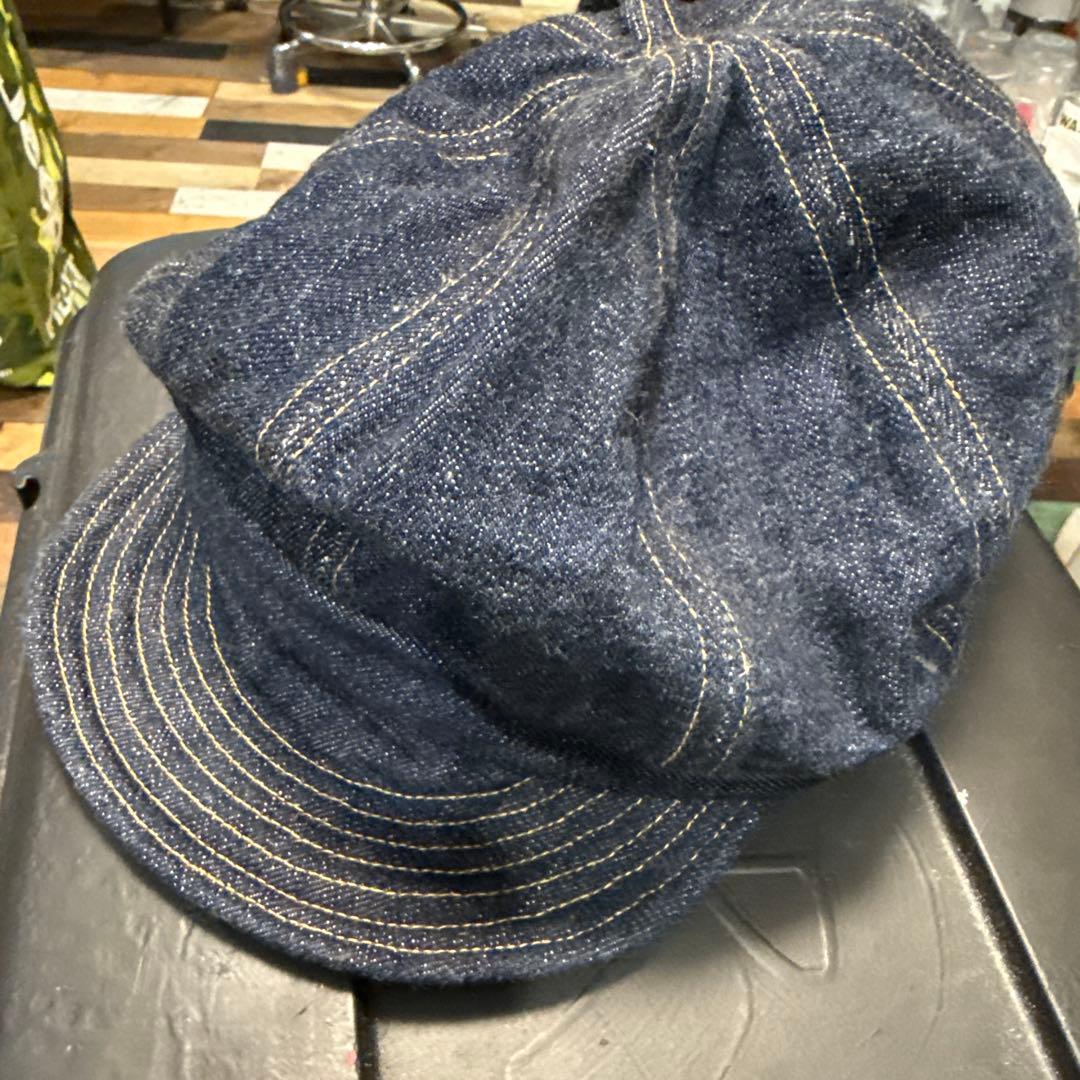 ❼ワンピースオブロック　One Piece Of Rock　デニムキャップ　美品