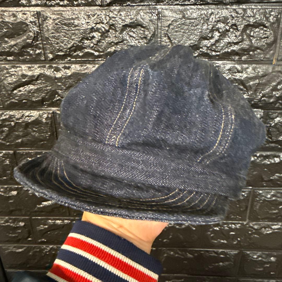 ❼ワンピースオブロック　One Piece Of Rock　デニムキャップ　美品