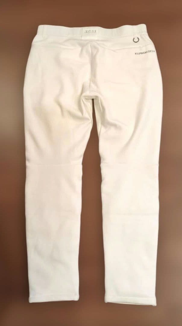 LUXEAKMPLUS ゴルフ 中綿 ロゴ テーパードパンツ XL