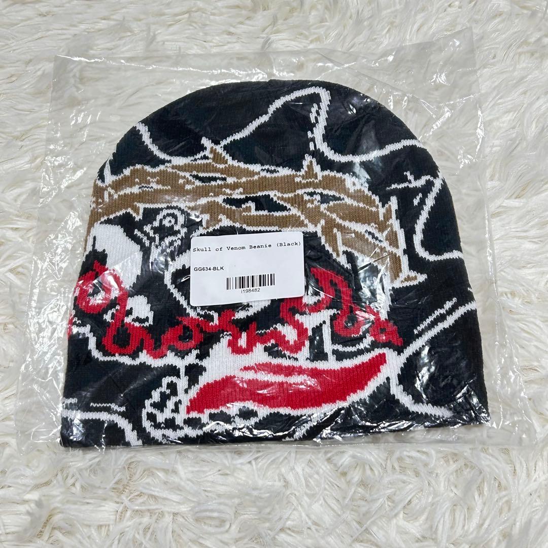 新品未使用 グローギャング ニット帽 ビーニー GG634-BLK - メルカリ