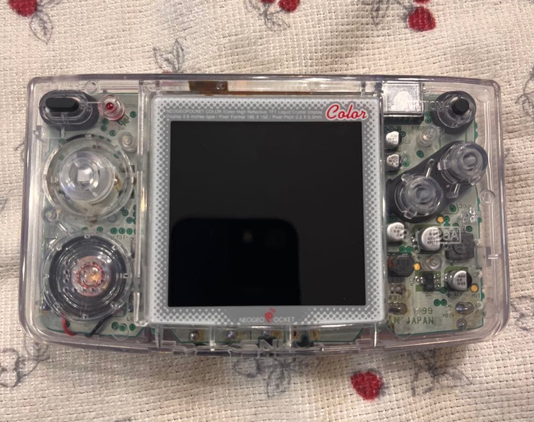 ネオジオポケットカラー 本体 IPS バックライト液晶　ソフト　その他セット