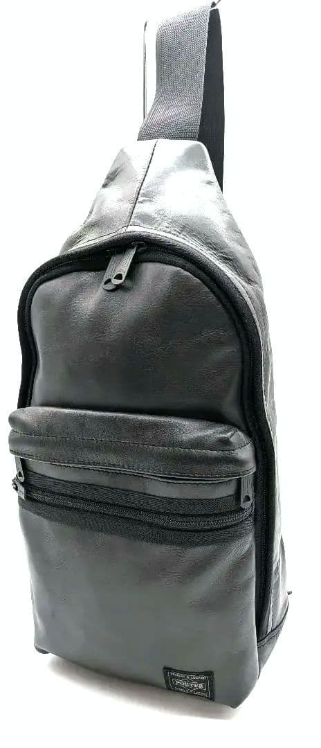 ✨️美品✨️ポーターアズール ボディーバック本革、PORTER