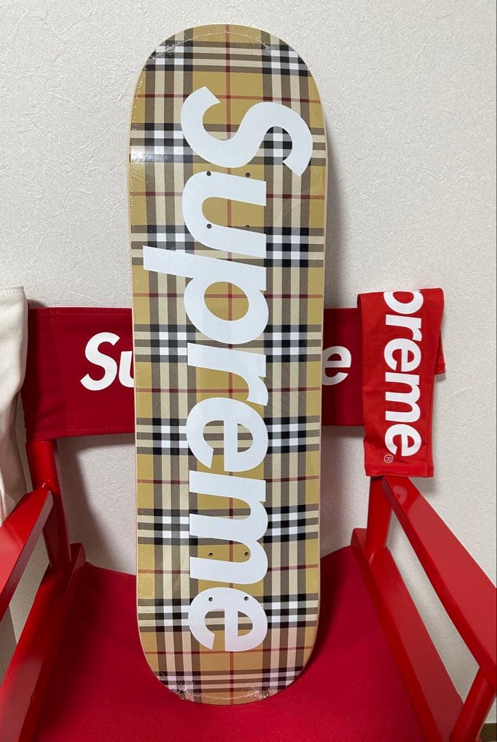 スケートボード Supreme / Burberry Skateboard \"Beige\"