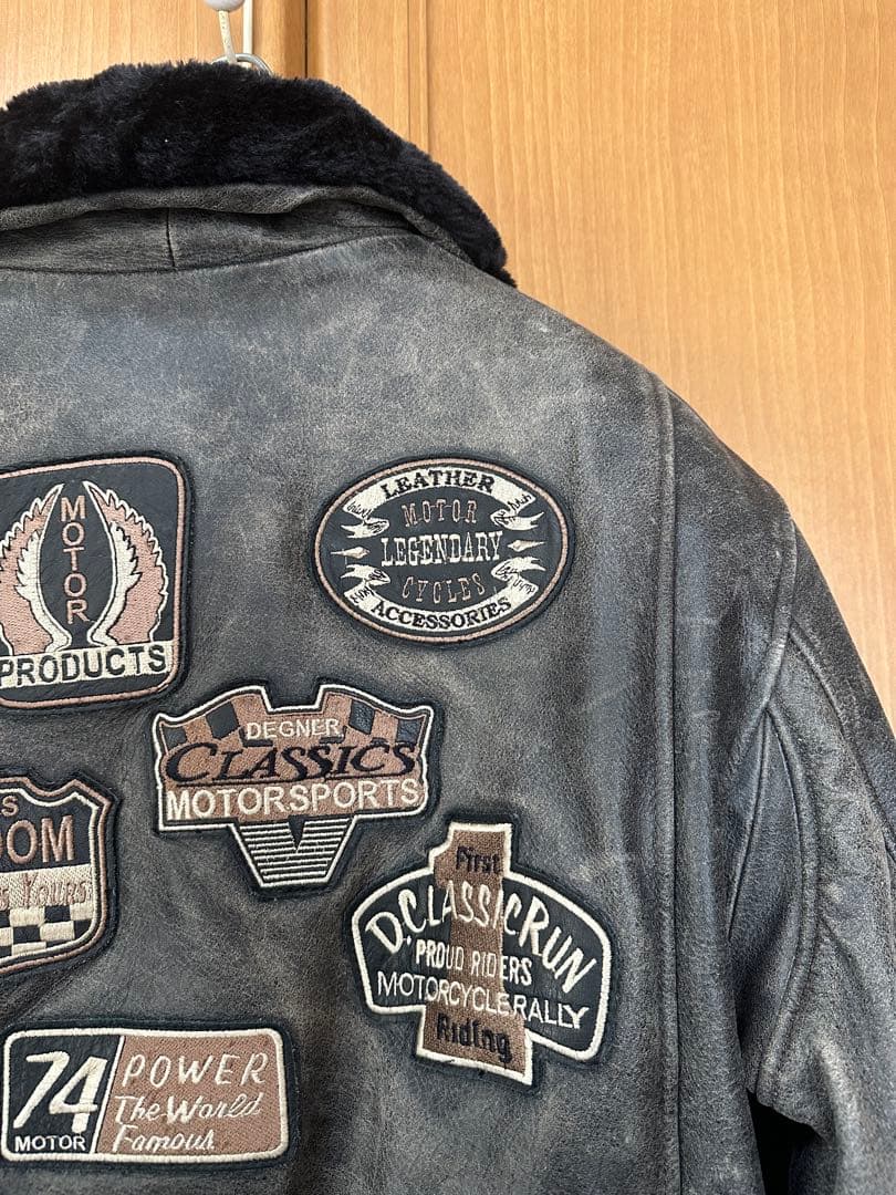 エンピー豆様専用 デグナー レザージャケットG-1タイプ XL ブラウン