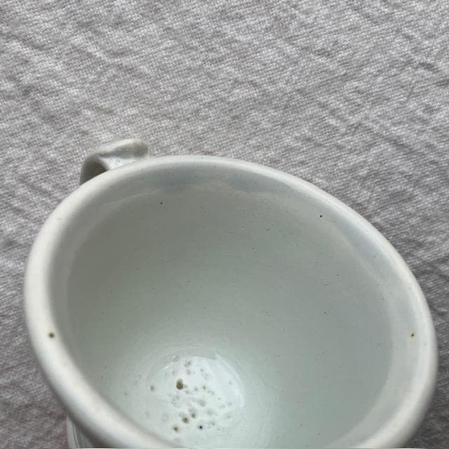 希少◆美品◆クレイユモントロー白いブリュロ＃オクトゴナルサルグミンヌカップジアン