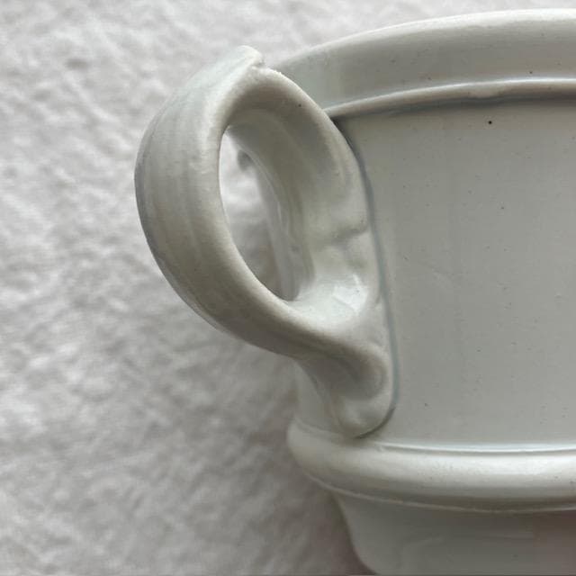 希少◆美品◆クレイユモントロー白いブリュロ＃オクトゴナルサルグミンヌカップジアン