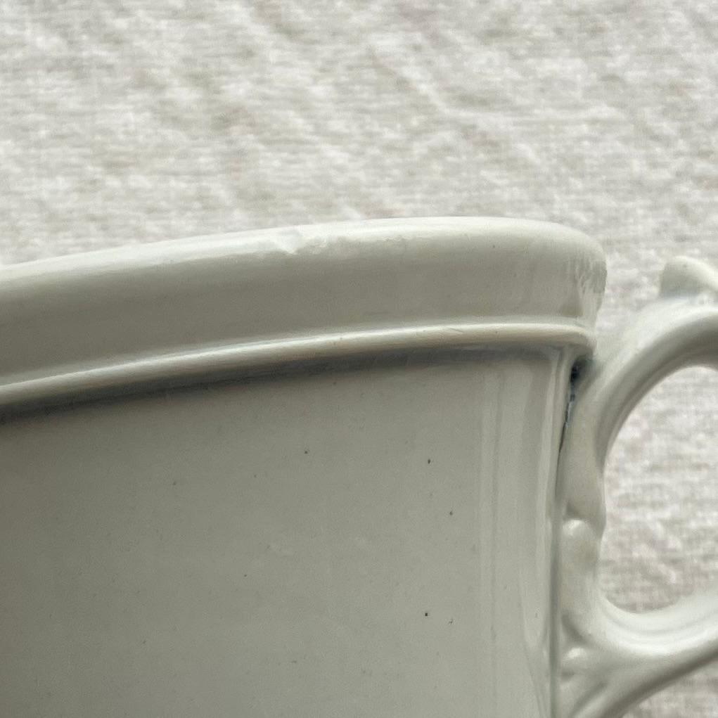 希少◆美品◆クレイユモントロー白いブリュロ＃オクトゴナルサルグミンヌカップジアン