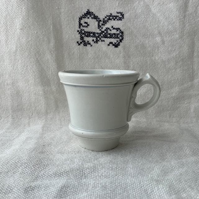 希少◆美品◆クレイユモントロー白いブリュロ＃オクトゴナルサルグミンヌカップジアン