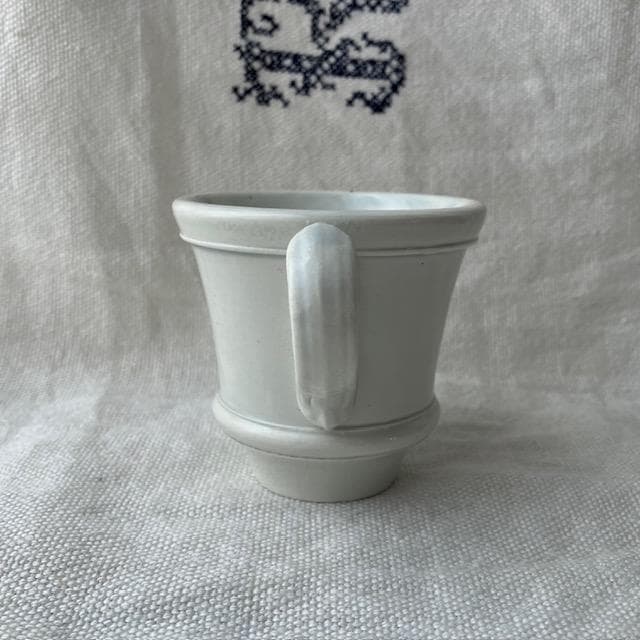 希少◆美品◆クレイユモントロー白いブリュロ＃オクトゴナルサルグミンヌカップジアン