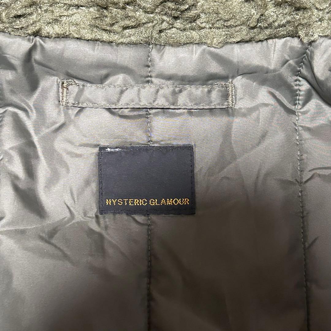 ヒステリックグラマー n2-b ファーフライトジャケット　短丈　y2k ギャル男