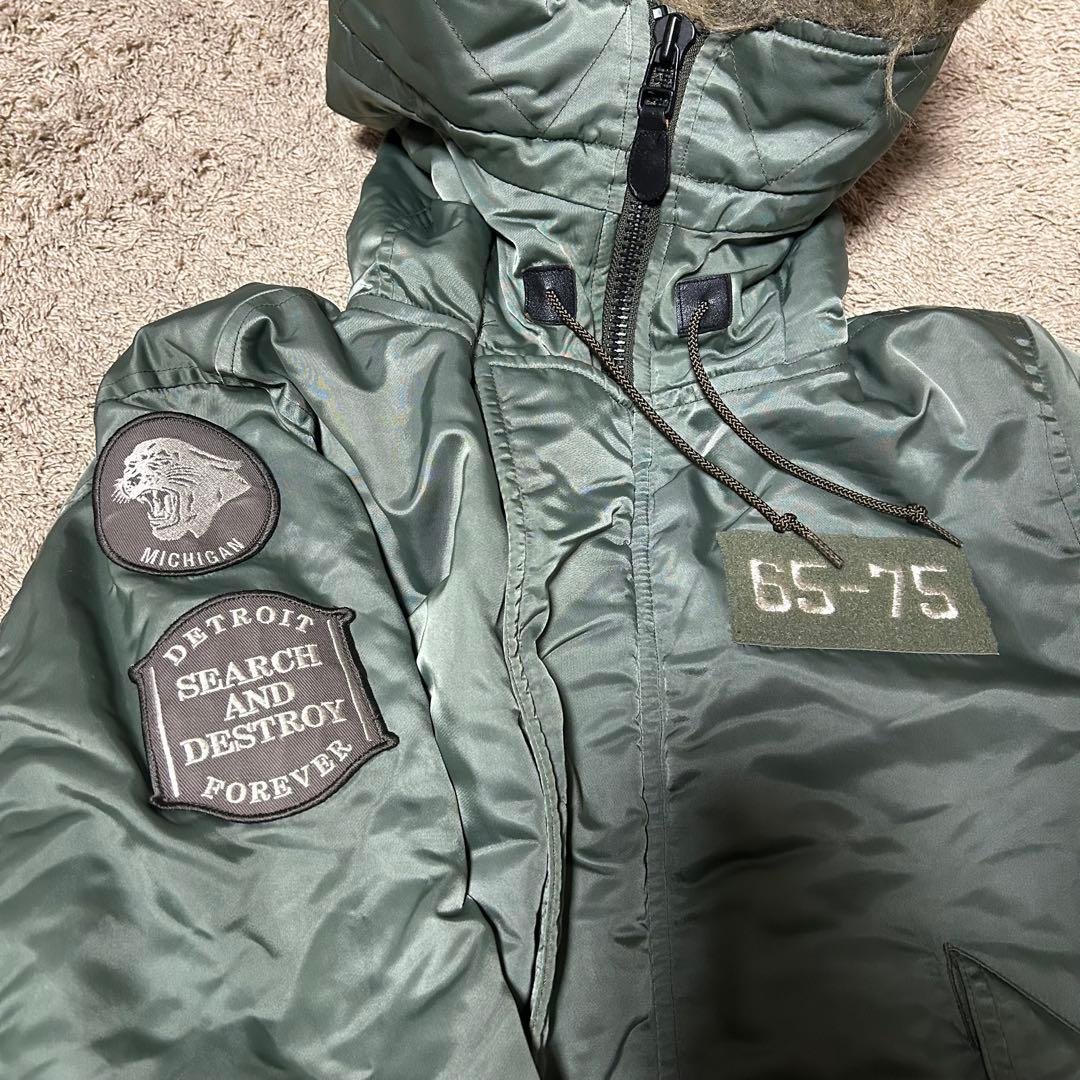 ヒステリックグラマー n2-b ファーフライトジャケット　短丈　y2k ギャル男