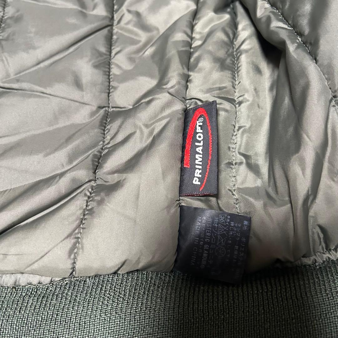 ヒステリックグラマー n2-b ファーフライトジャケット　短丈　y2k ギャル男