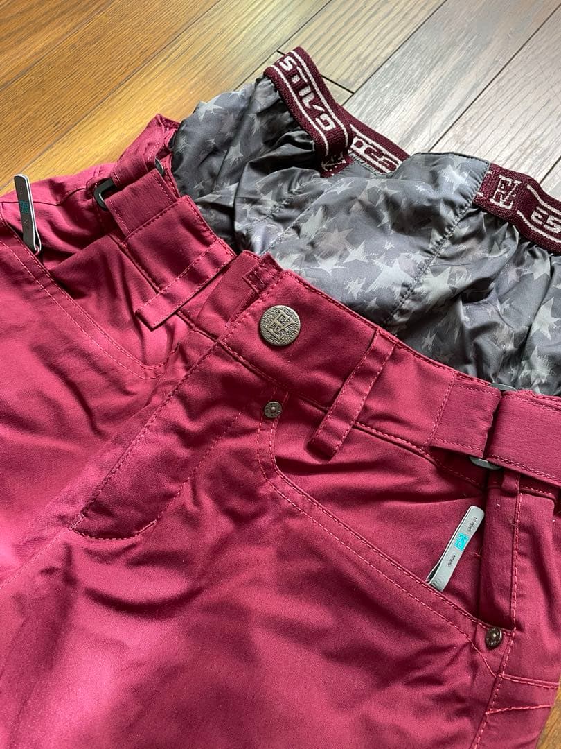 【極美品】エスティボ　スノーボードウェア上下セット 【Ｍサイズ】