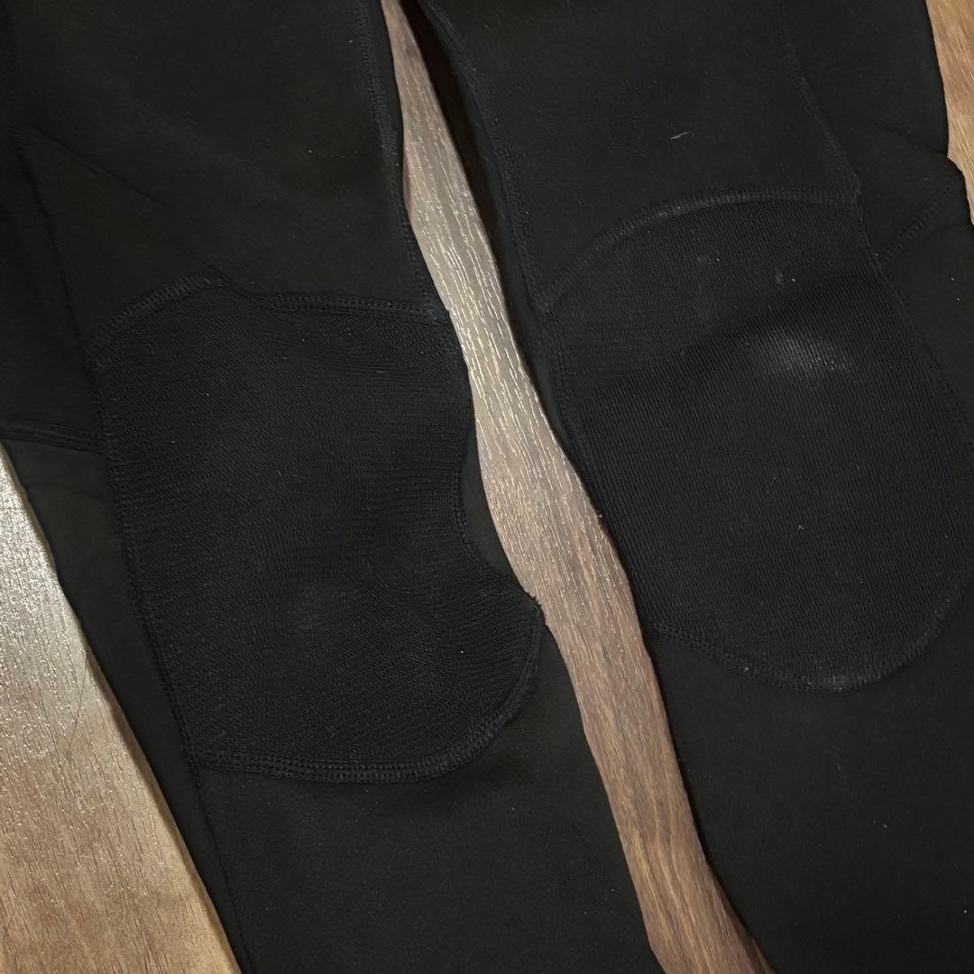 フルスーツ ウェットスーツ ブラック/フラワーパターン