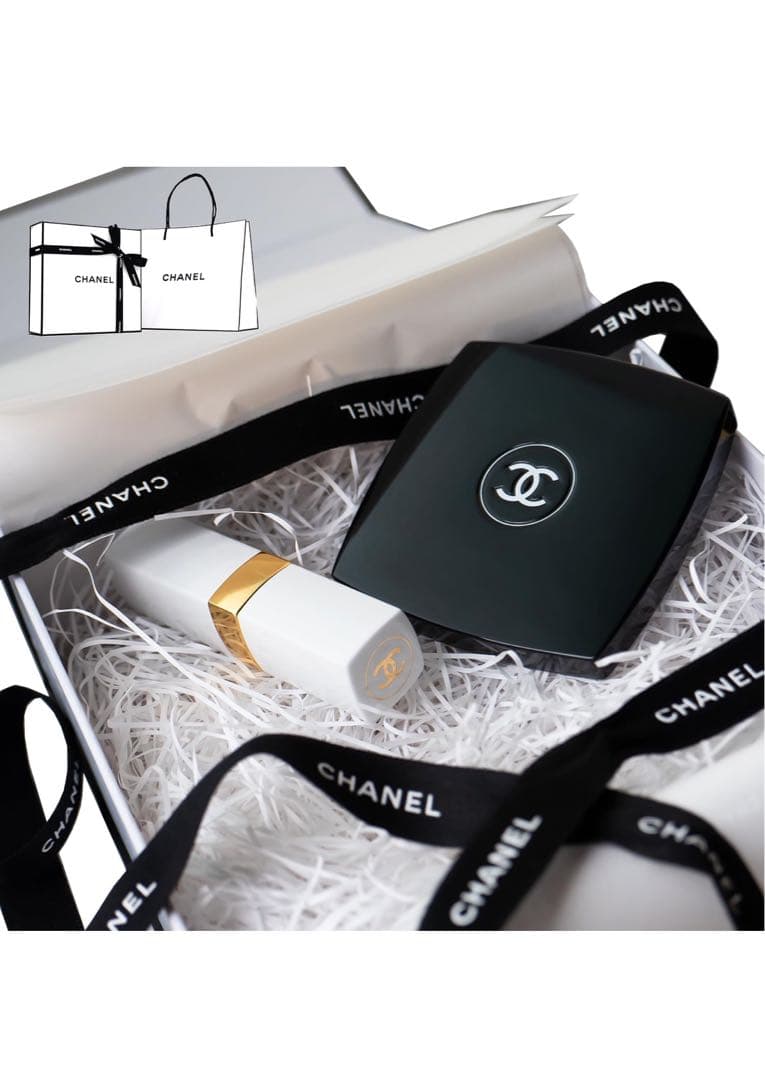 505454CHANEL ミラー& リップクリーム ギフトセット - メルカリ