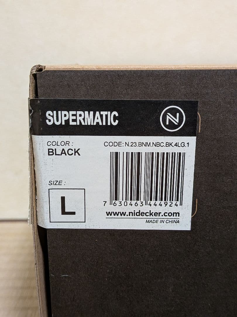 Nidecker Supermatic ビンディング Lサイズ ブラック