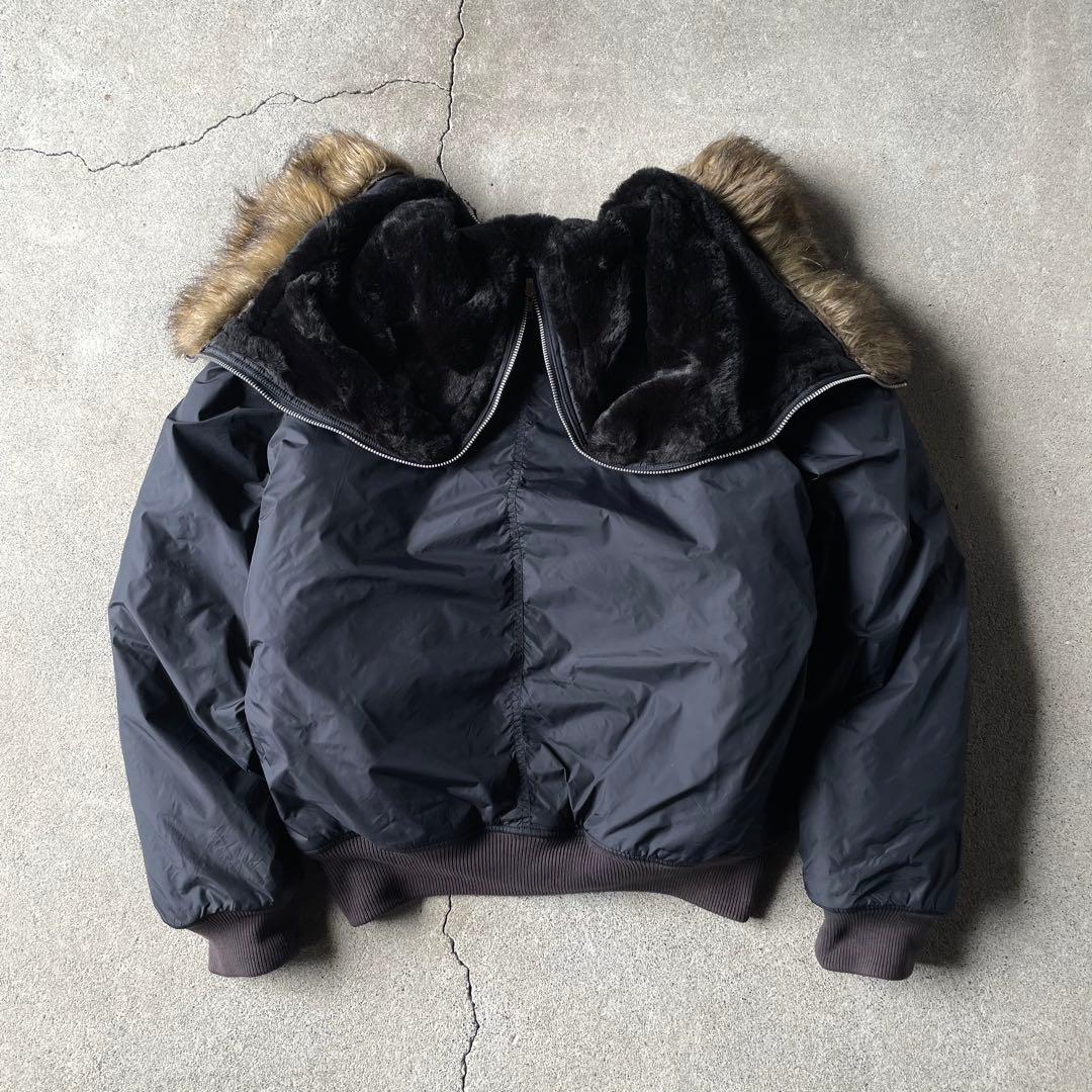 ALPHA アルファ N-2B フライトジャケット ブラック n2b XL