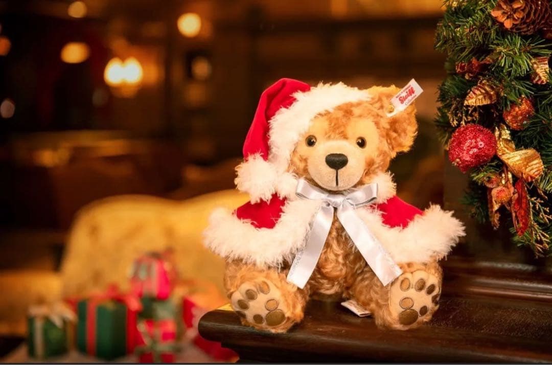 シュタイフ ディズニーシー ダッフルバッグ テディベア ダッフィー