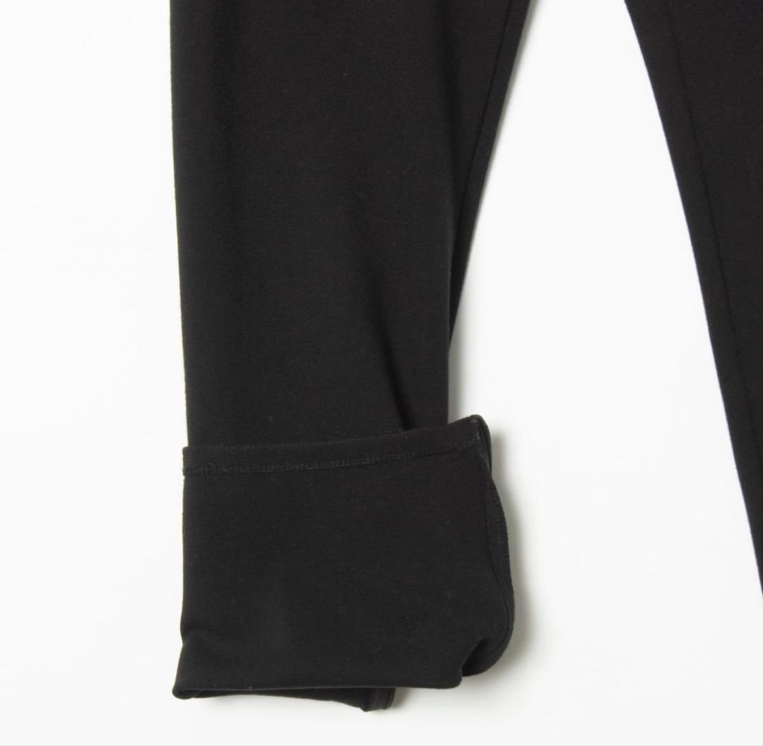 美品 ドゥーズィエムクラス Warm Zip レギンスパンツ　36