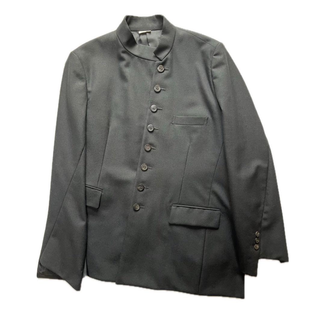 名作】コムデギャルソン オムプリュス 15AW マオカラージャケット 黒