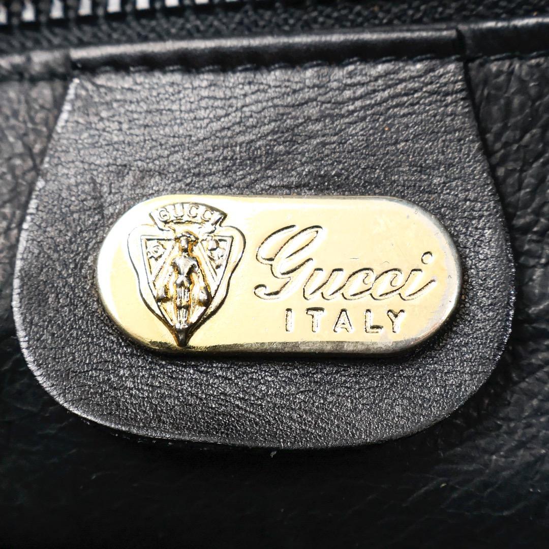 H5110-7◾️オールドグッチ レザーショルダーバッグ Y2K - メルカリ