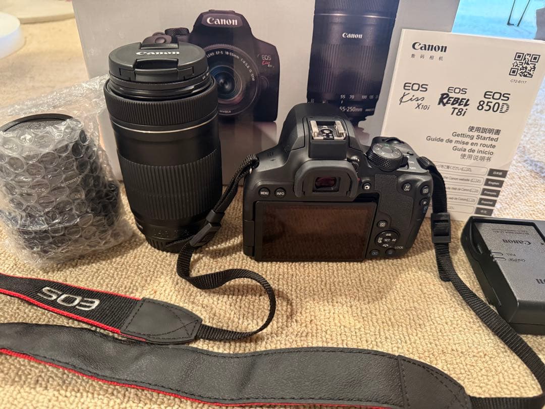 Canon eos kiss x10i ダブルズームキット
