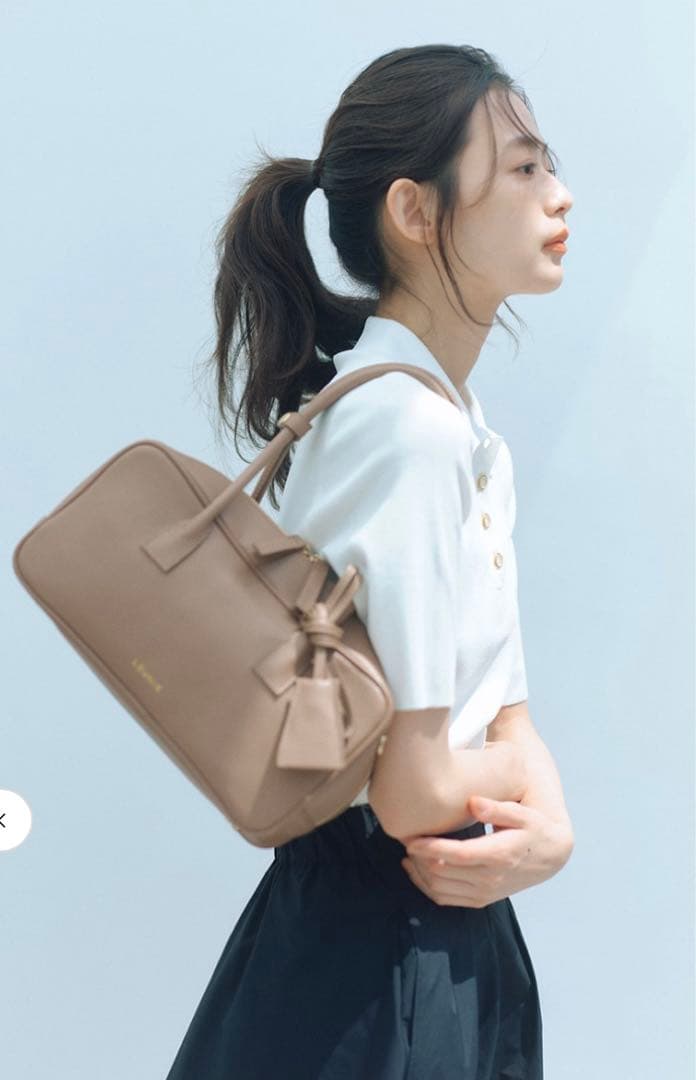 LOUNIE スクエアボストンバッグ - メルカリ