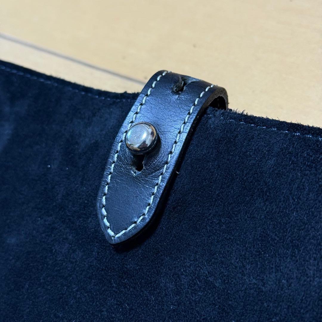 ARTS＆CRAFTS アーツ＆クラフツ スエードショルダーバッグ 黒 新品
