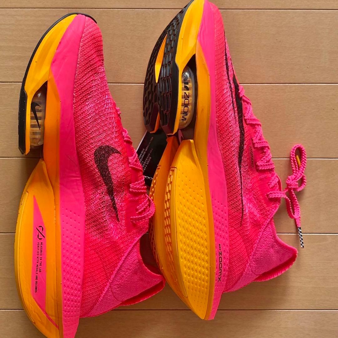 NIKE】26cm ナイキ エアズームアルファフライ ネクスト %2 ピンク