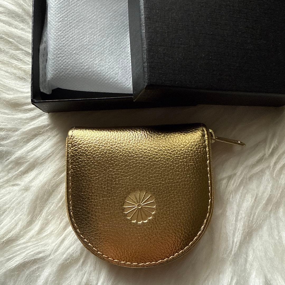 皇居 財布 コインケース ゴールド - メルカリ