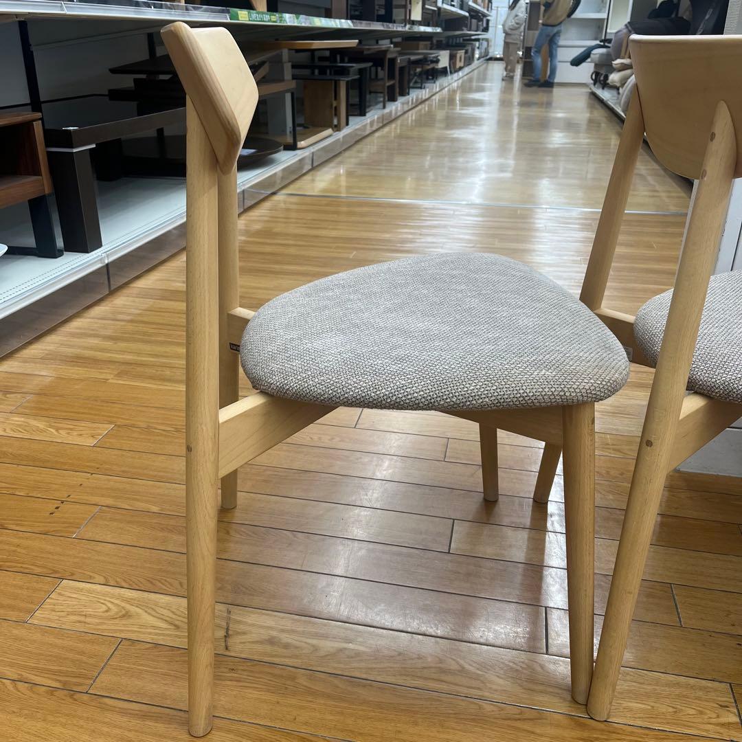 カリモク　ダイニングチェア　CD4005　カバーリング　2脚セット