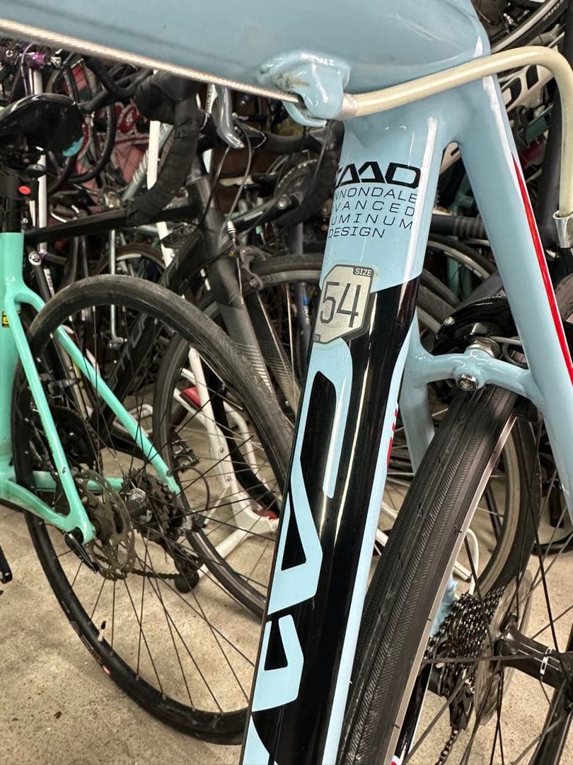 CAAD8 105コンポ基本分解発送送料無料！完成車直接配送もご相談ください！