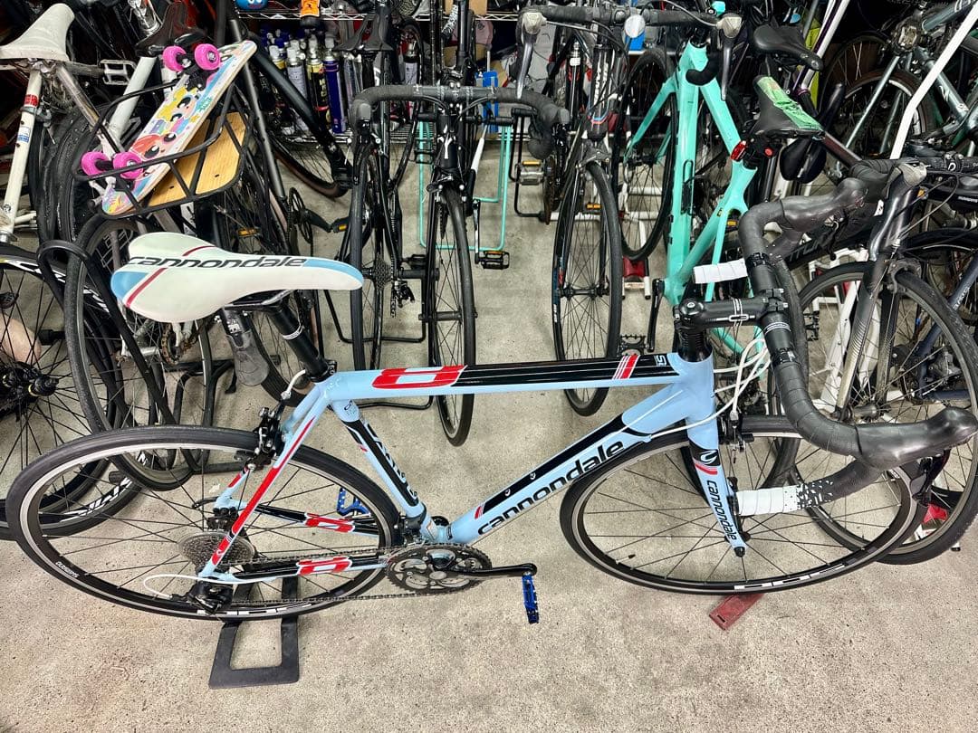 CAAD8 105コンポ基本分解発送送料無料！完成車直接配送もご相談ください！