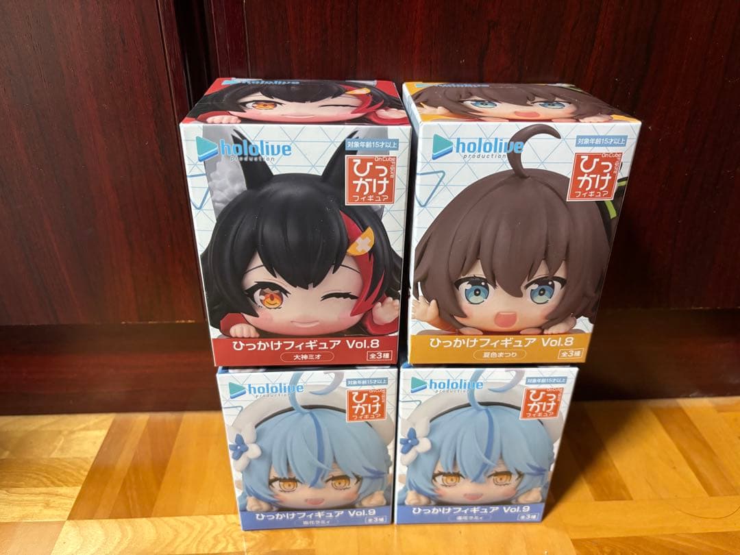 ひっかけフィギュア 4点セット 大神ミオ 夏色まつり 雪花ラミィ - メルカリ